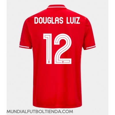 Camiseta Nottingham Forest Douglas Luiz #12 Primera Equipación Replica 2025-26 mangas cortas Camiseta Nottingham Forest Douglas Luiz #12 Primera Equipación Replica 2025-26 mangas cortas